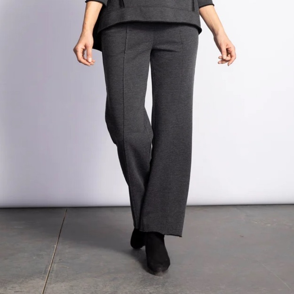 * New LIV BY HABITAT Sz  XLg CLOTHES HEATHERED FRENCH TERRY STRAIGHT PANT